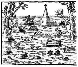  The Bristol Channel floods of 1607, thought to be the work of a rogue Hydromancer. 